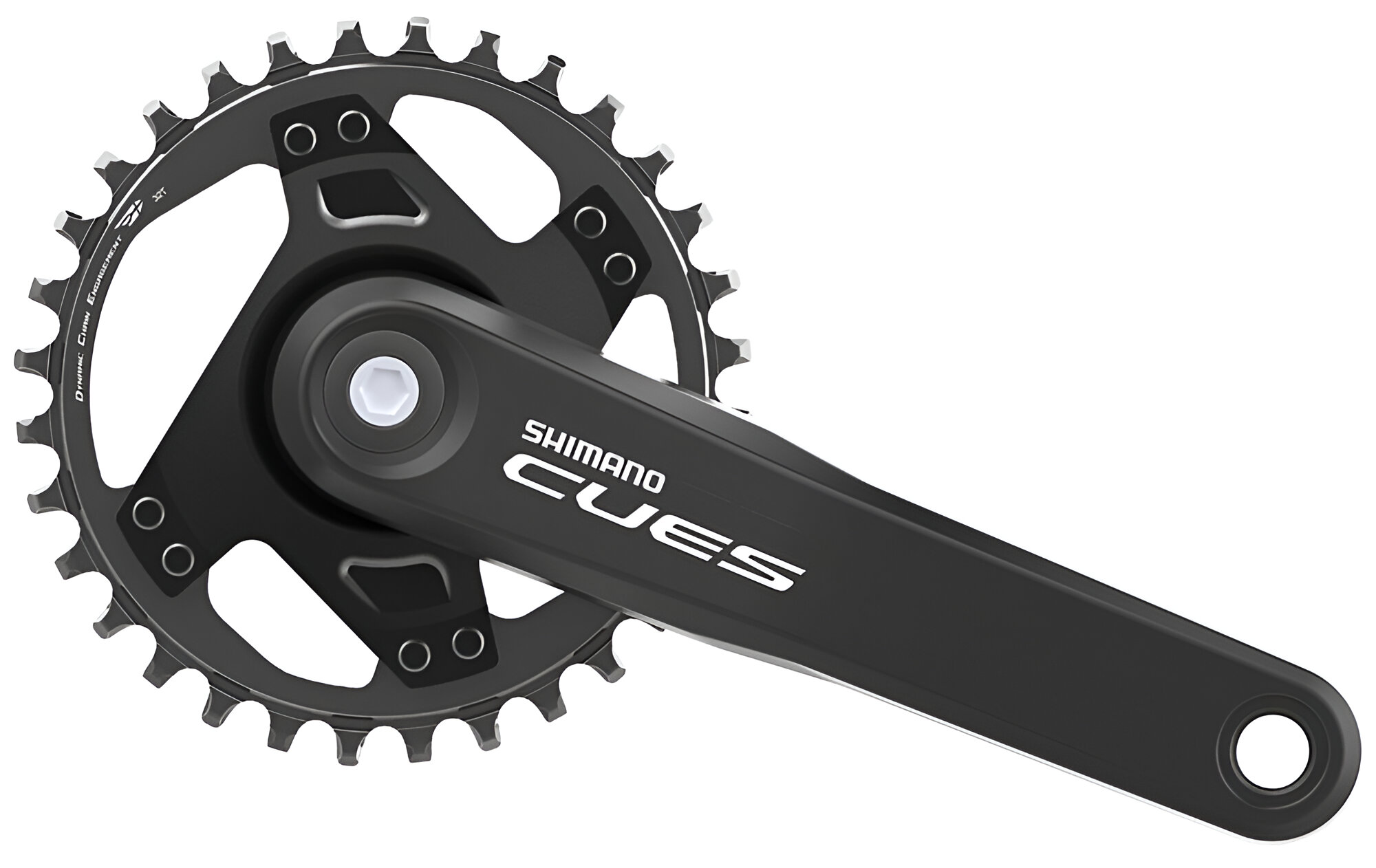 Фотографія Шатуни Shimano FC-U4000-1 CUES, 175 мм, 1x9/10/11-шв., 32T, з болтами 1 Шатуни Shimano FC-U4000-1 CUES, 175 мм, 1x9/10/11-шв., 32T, з болтами фото 1