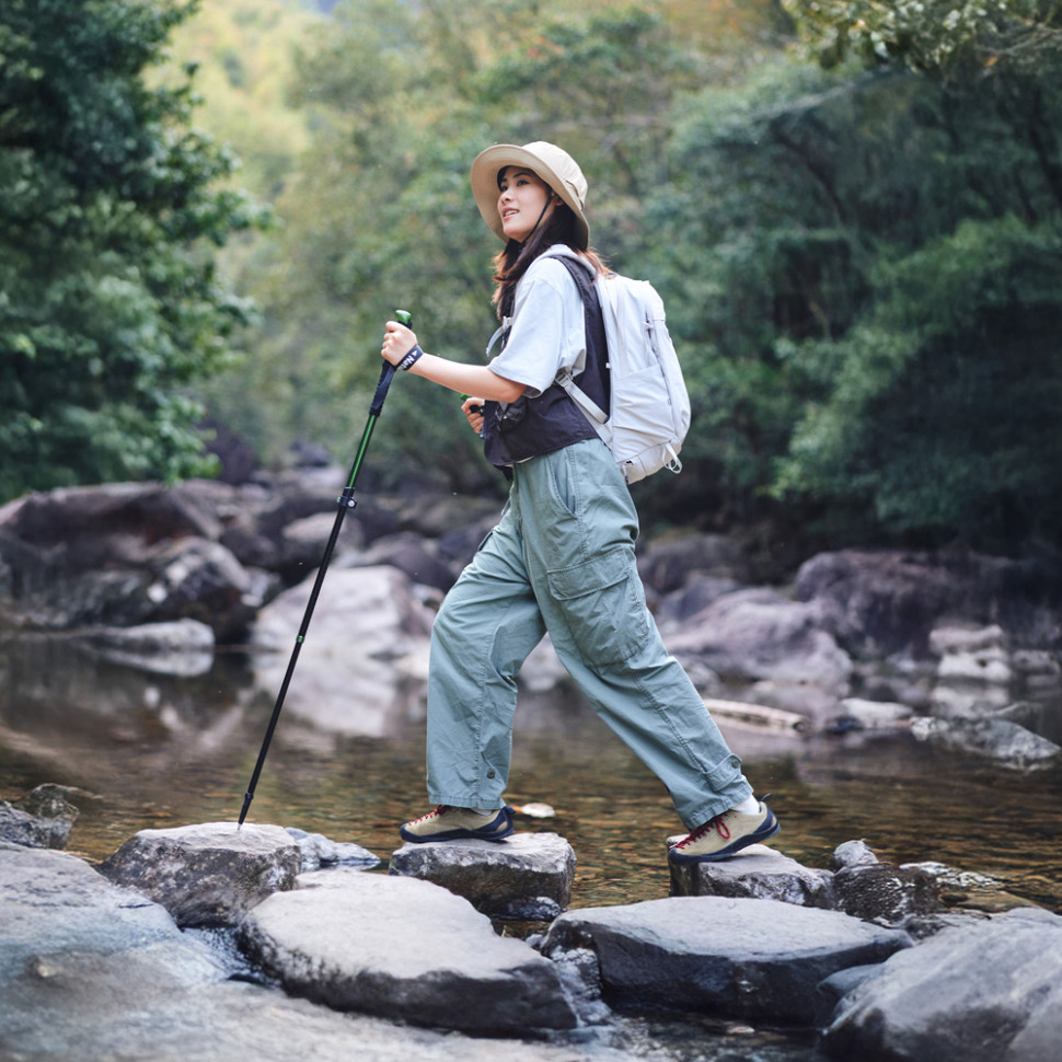 Трекинговая палка Naturehike CNK2550DS010 Sunlit Terk Base, 3 секции, 55-120 см, зеленая, 1 шт фото 7