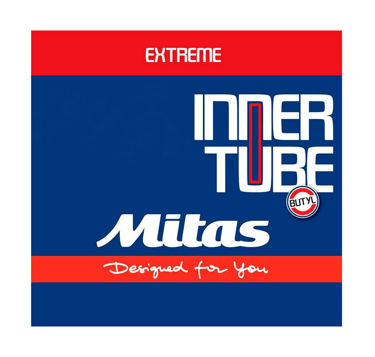 Камера 26" x 2.10-3.00" (54/75x559) FV 47мм Rubena (Mitas) EXTREME D11-X SBC, толщина стенки 1.2mm фото 