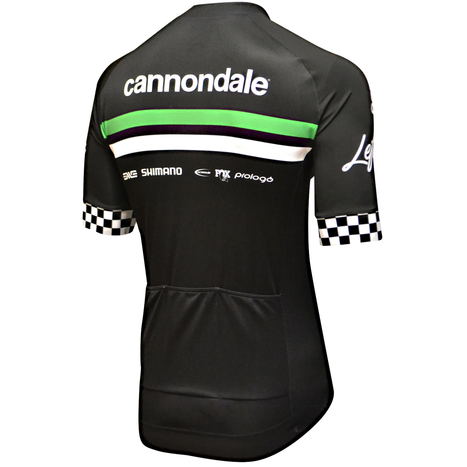 Джерси Cannondale CFR Team Replica кор. рукав, мужское, черно-белое, XXXL фото 2
