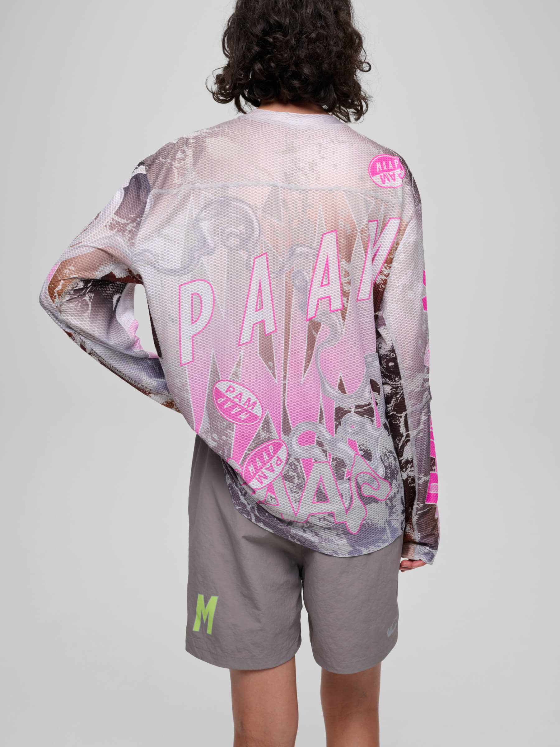 Лонгслив MAAP X P.A.M. Air Mesh LS Tee Violet Cosmos XXL фото 4