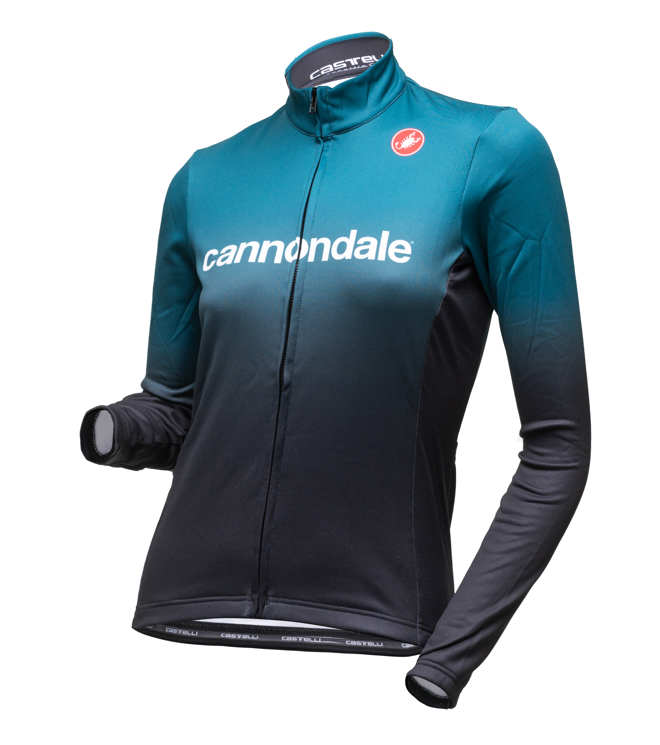 Джерсі Castelli Cannondale Thermal довг рукав жін, M фото 1