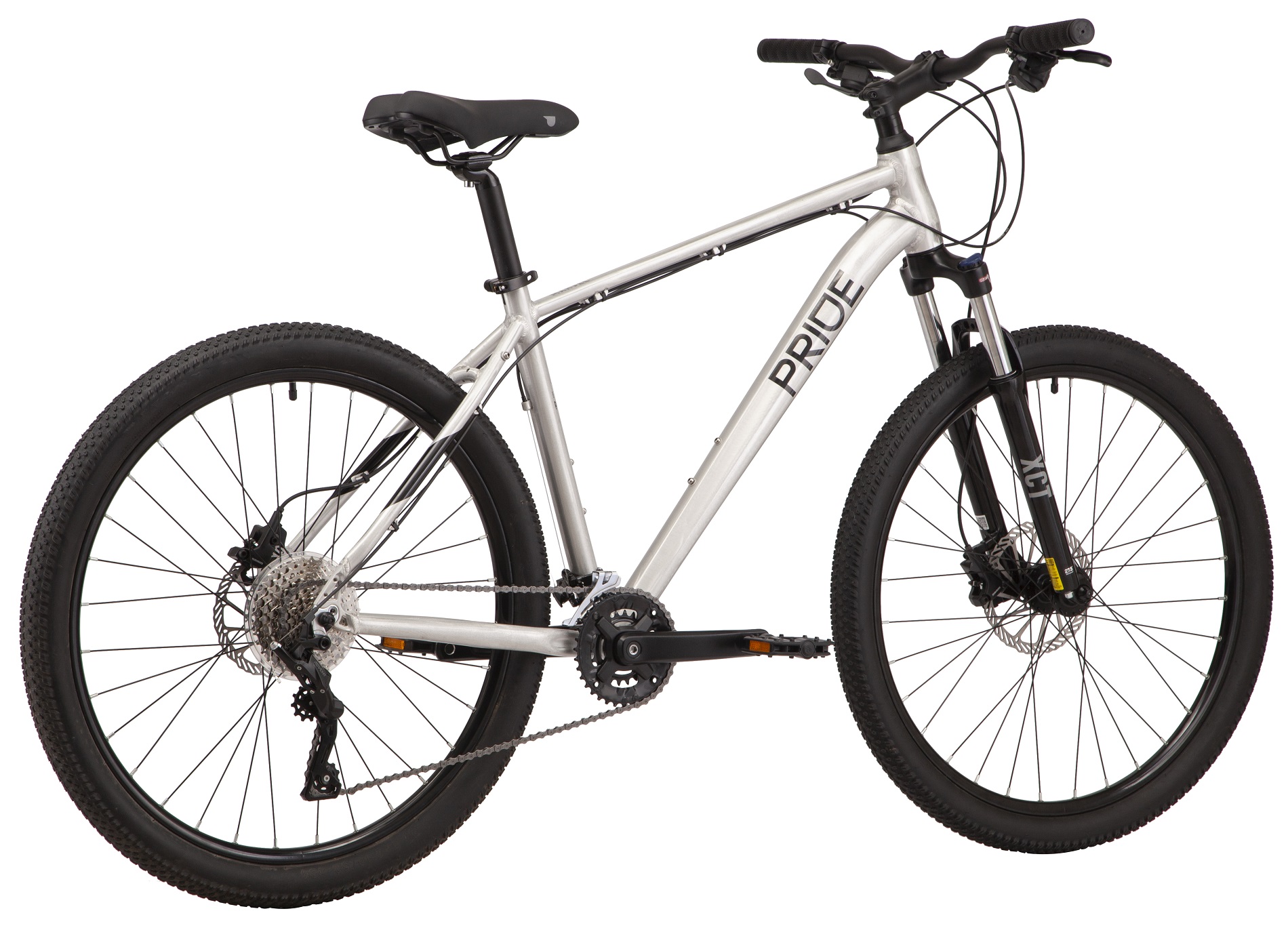 Велосипед 27,5" Pride MARVEL 7.3 рама - M сірий (гальма SRAM, задній перемикач і манетка - MICROSHIFT) A3 фото 3