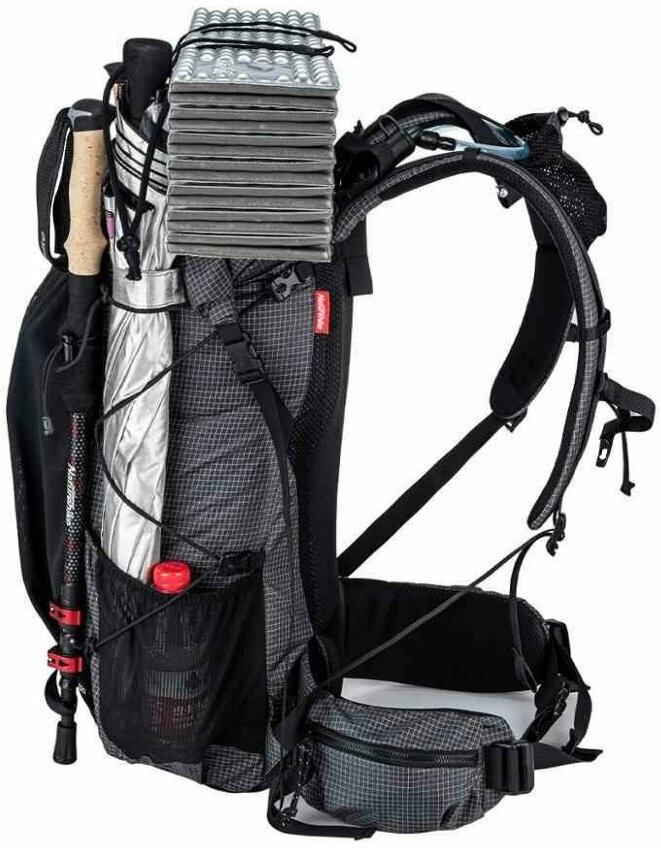 Рюкзак Naturehike Rock NH20BB113, 40+5 л, черный фото 3