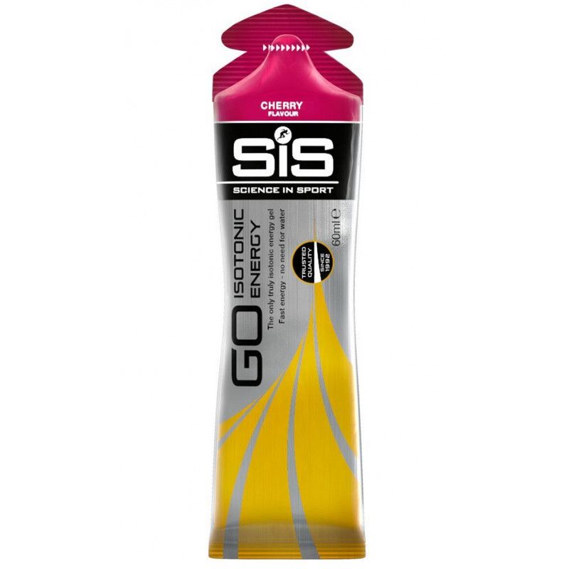 Гель ізотонічний вуглеводний SIS Go Isotonic Gel, Вишня, 60мл фото 