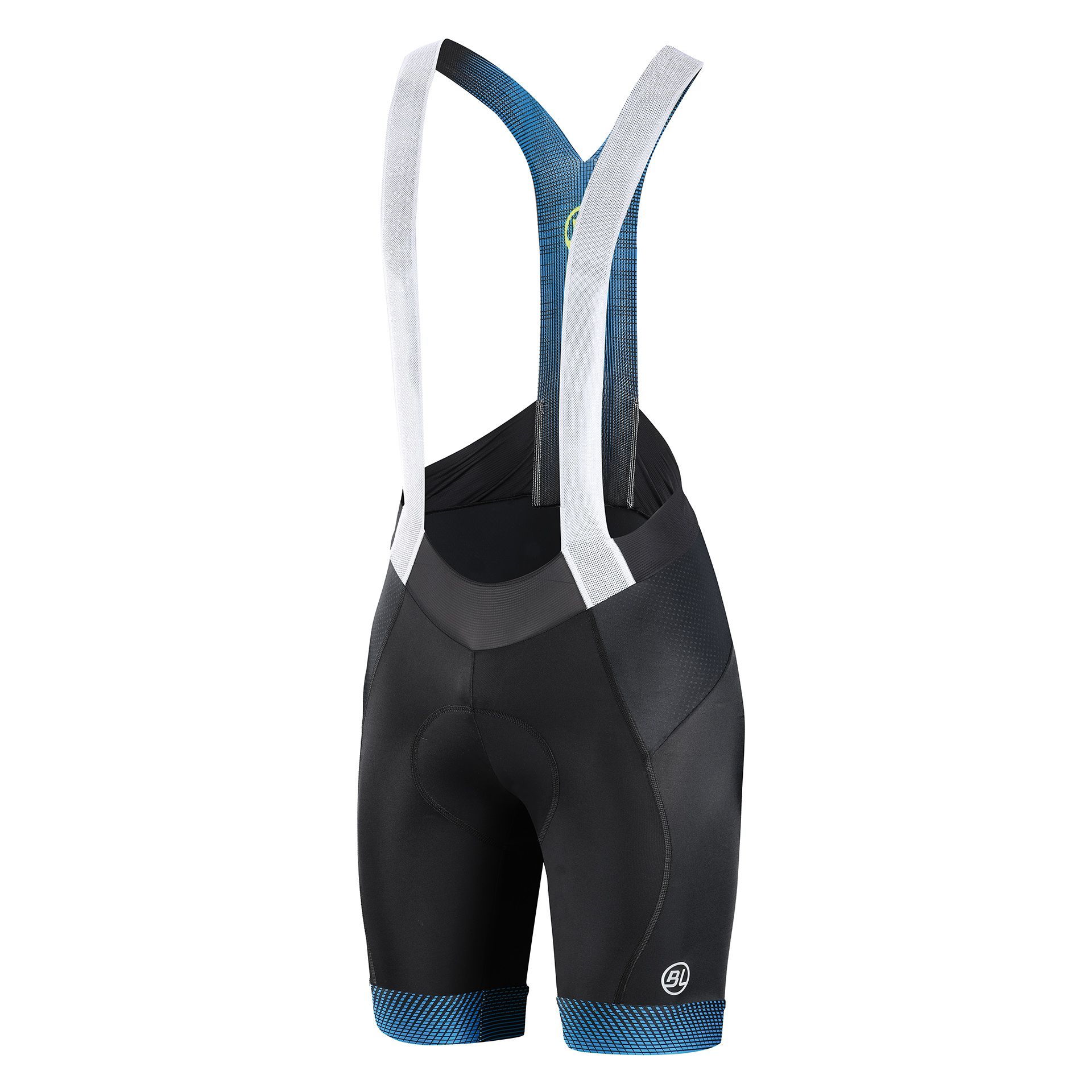 Велотруси Bicycle Line TREVISO BIB SHORT, з памперсом, чоловічі, на лямках, чорно-сині, розмір M фото 