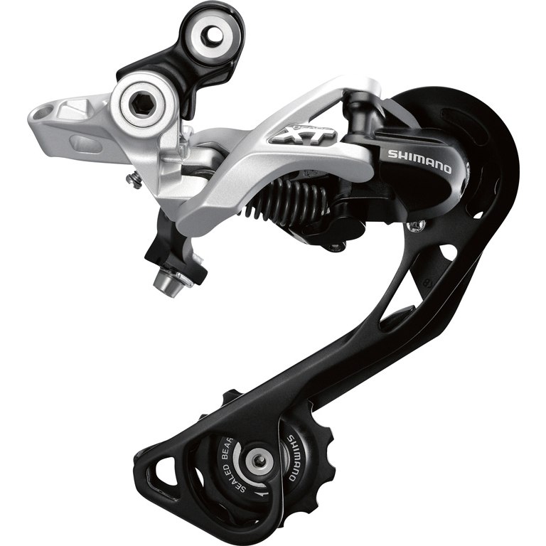Перемикач задн. SHIMANO RD-M781 DEORE XT SGS довга лапка, 10шв. silver фото 