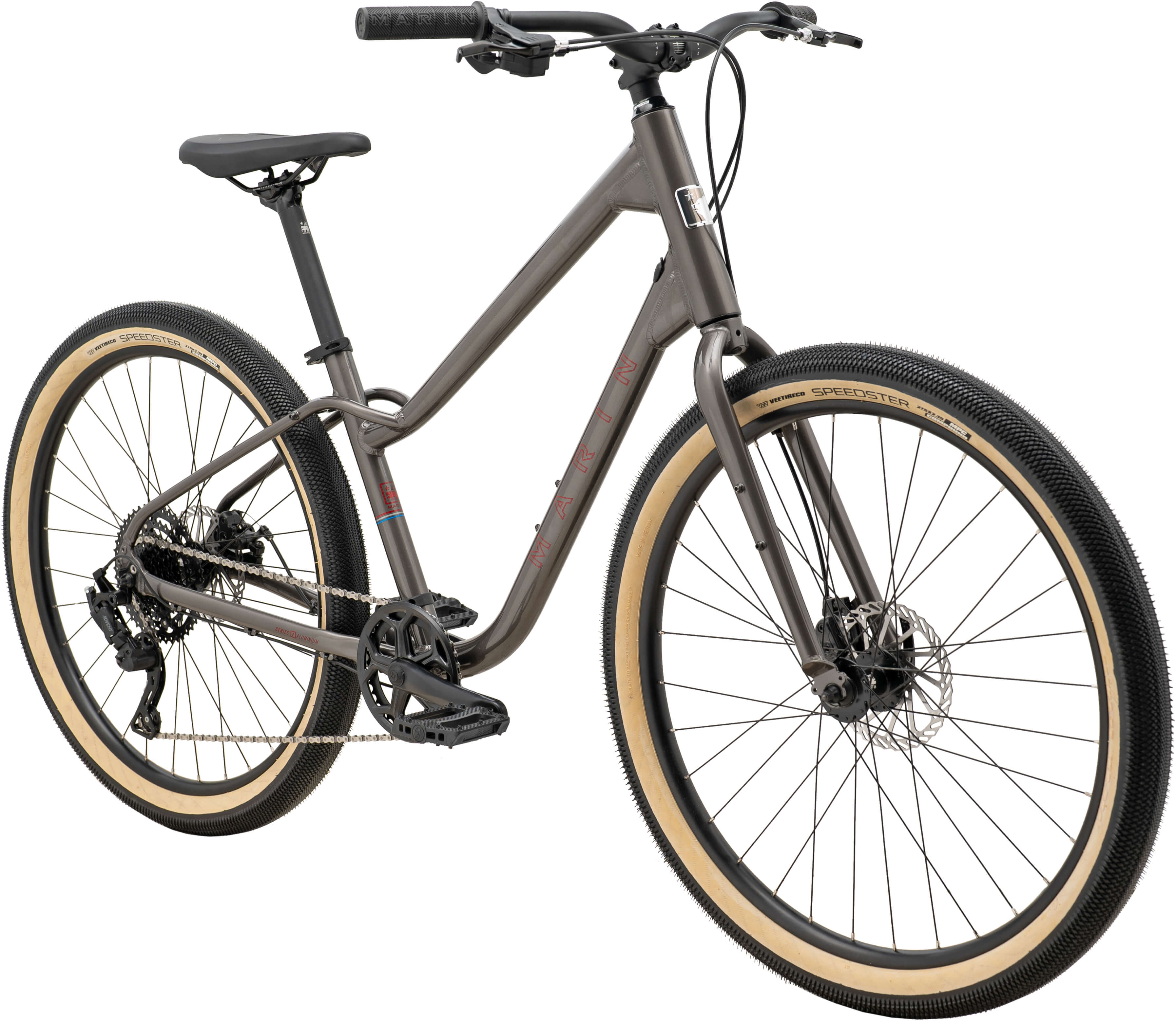 Велосипед 27,5" Marin Stinson 2 рама - L 2024 Gloss Charcoal  фото 2