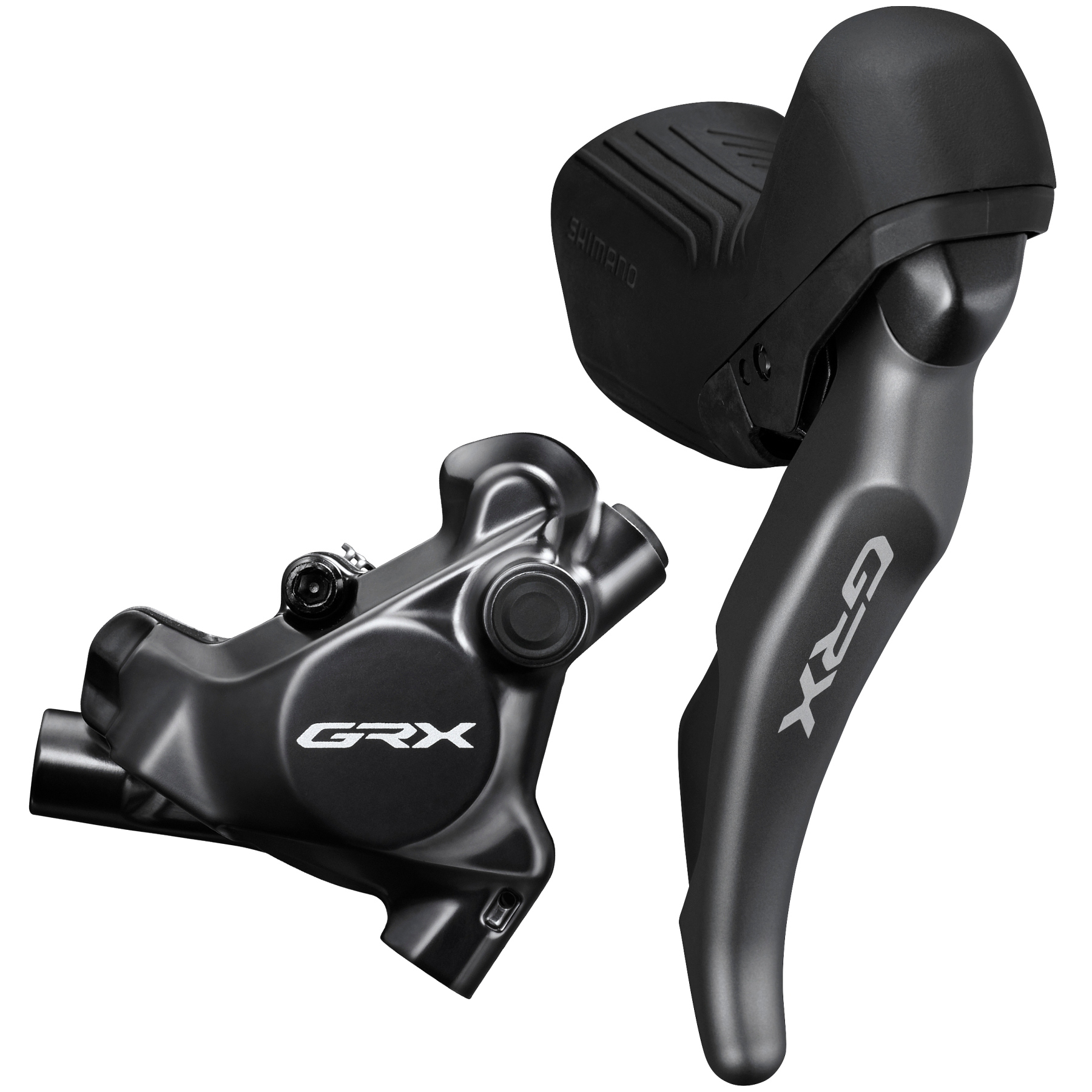 Гальмо дискове гідравлічне Shimano RX820 GRX, права гальм.ручка/шифтер ST-RX820 12-шв, BR-RX810, гідролінія 1700 мм, заднє фото 