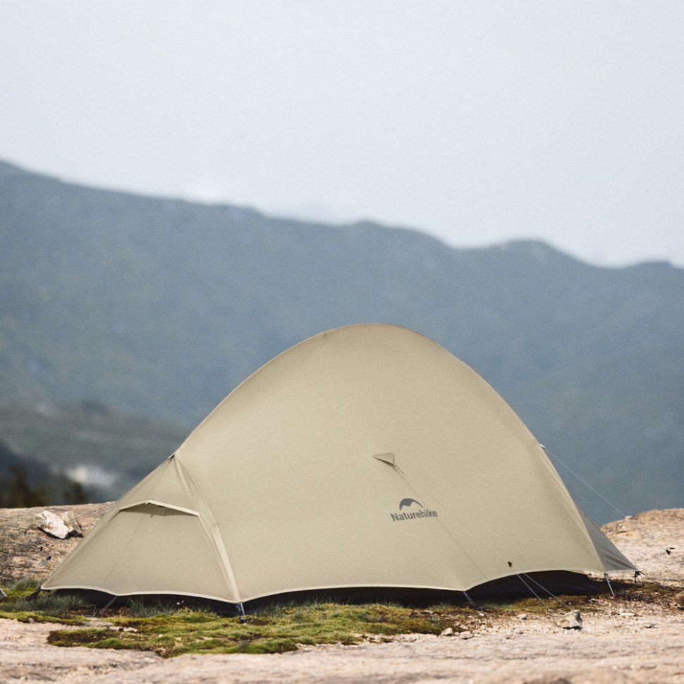 Палатка двухместная Naturehike Cloud Up Pro CNK2350WS020, песочная фото 9