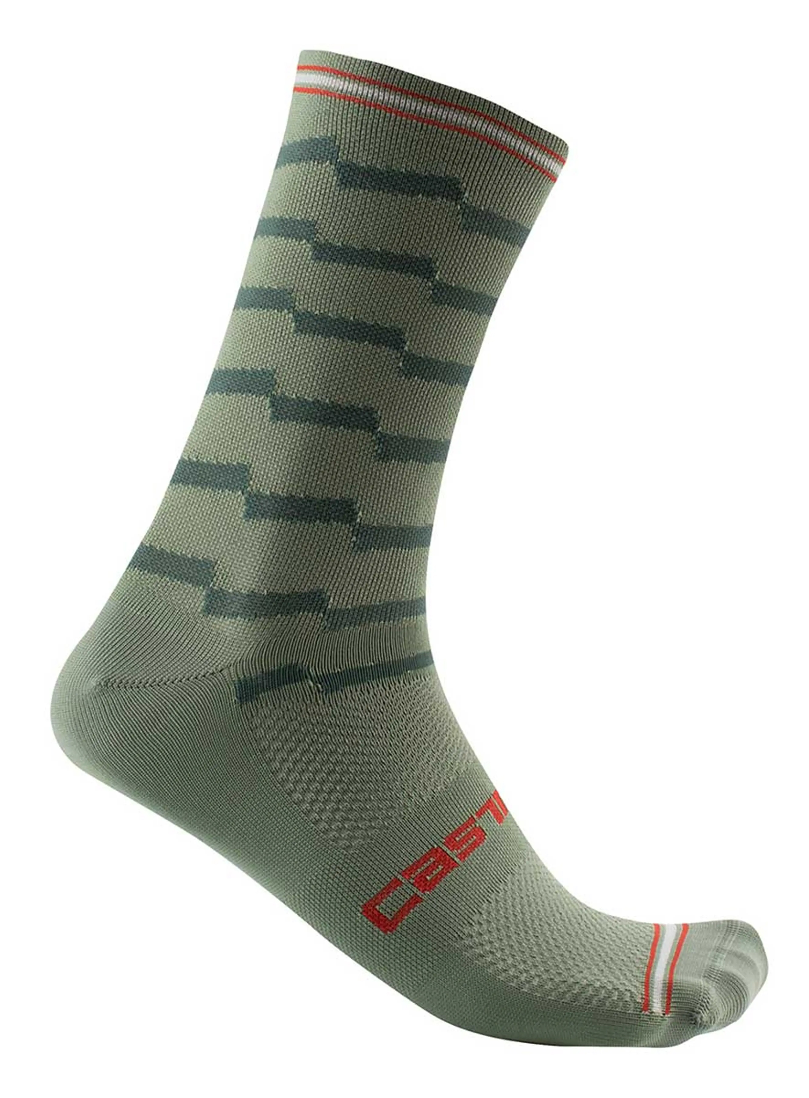 Шкарпетки Castelli Unlimited 18 зелені р 40-43 L/XL