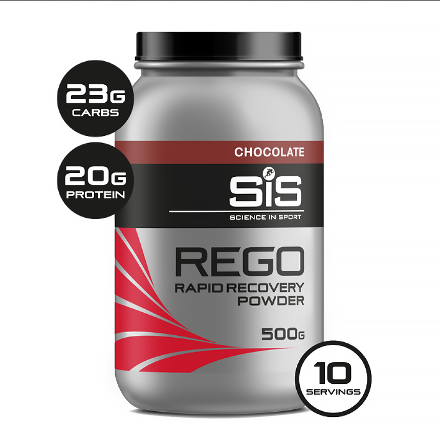 Энергетик восстановительный углеводно-белковый SiS REGO Rapid Recovery, Шоколад, 500г