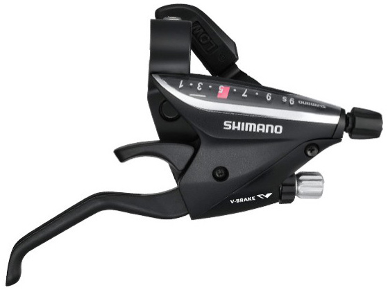 Ручки переключения лев+прав Shimano STEF-65 моноблок 8 ск. фото 