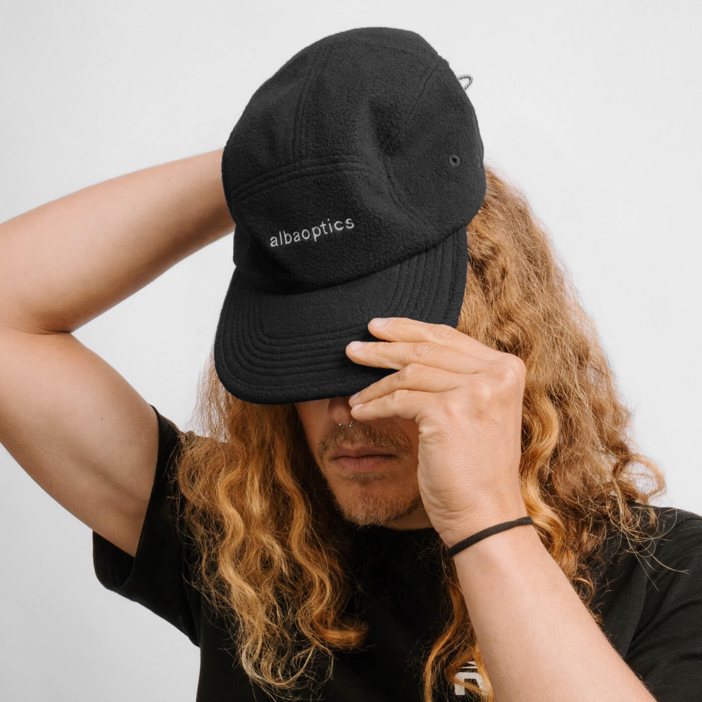 Кепка Albaoptics Fleece Cap Blk фото 3