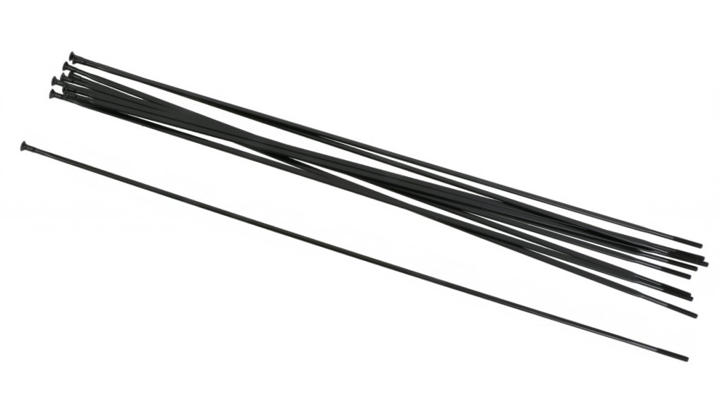 Спица 247мм Mavic v2278201 - COMETE PRO CARBON SL T & UST, передняя, сталь, черная фото 
