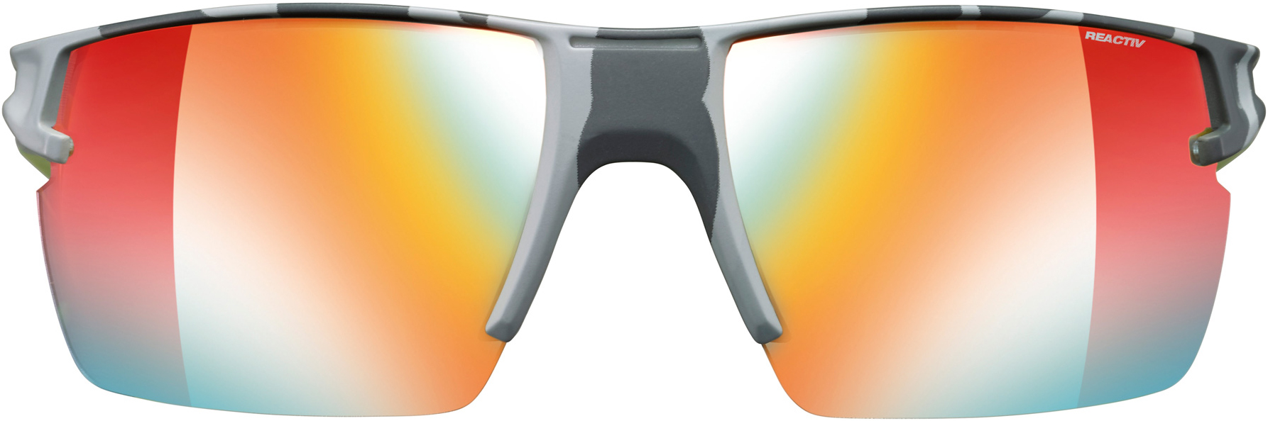 Очки Julbo OUTLINE REACTIV PERFOMANCE 1-3 LIGHT AMPLIFIER, серый камуфляж, фотохромная линза фото 2