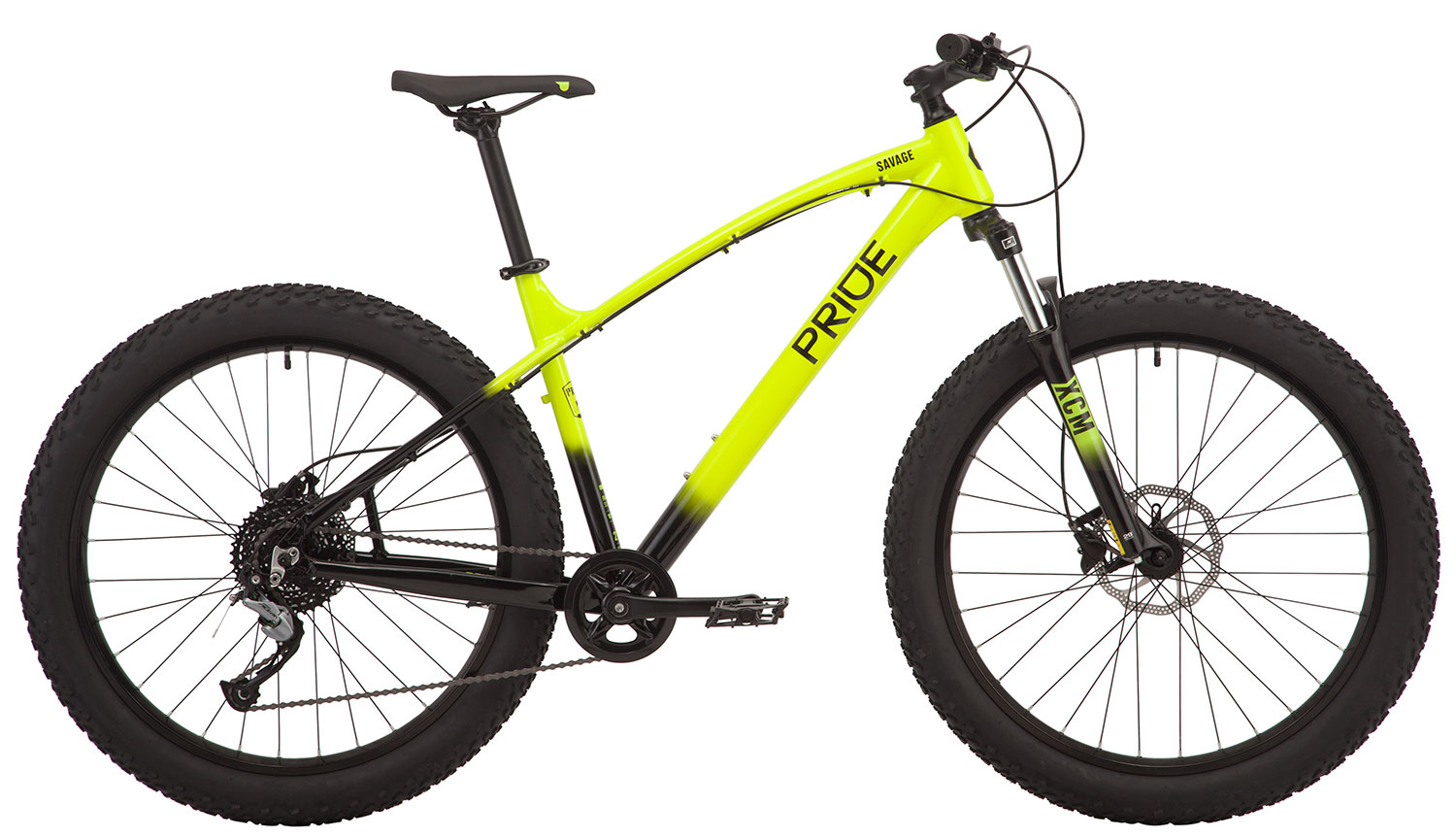 Велосипед 27,5" Pride SAVAGE 7.1 рама - X жовтий 2019 фото 
