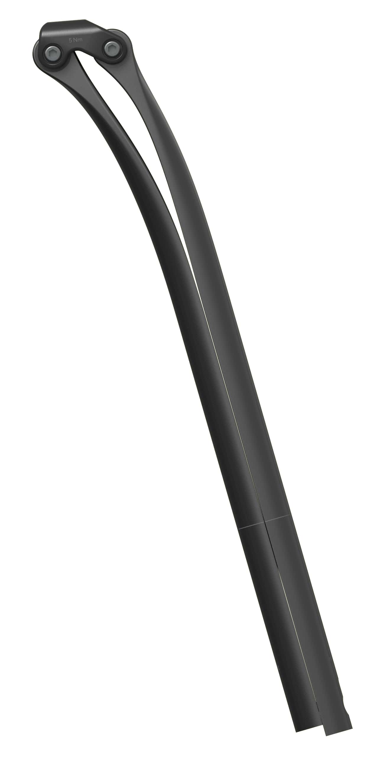Підсідельна труба Ergon CF Allroad Pro Carbon Setback, 27,2x345 мм, карбон, чорна фото 