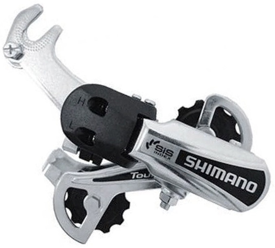 Перемикач задн. Shimano RD-TY21 6-k (гак) фото 