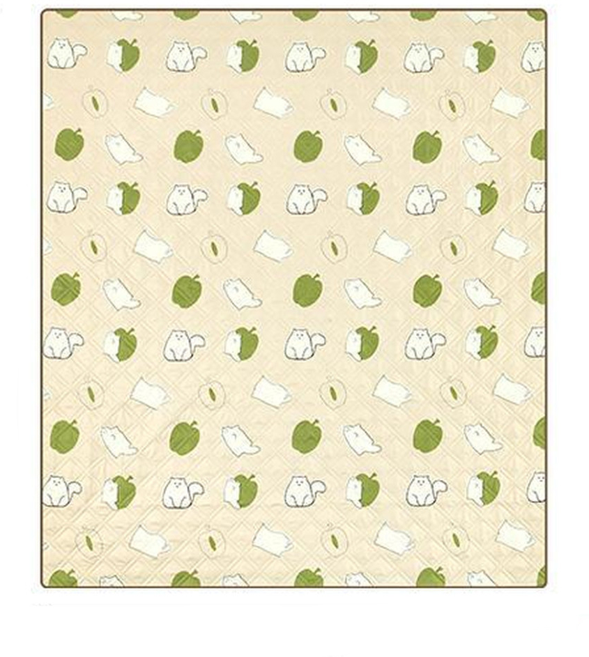 Килимок для пікніка Naturehike CNK2350WS010, 210x240 см, бежевий з принтом фото 