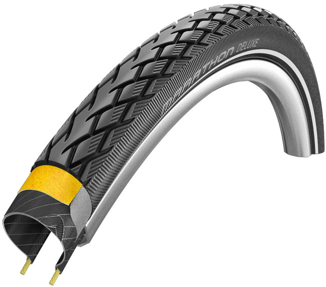 Покришка 26x2.00 (50-559) Schwalbe MARATHON DELUXE DD HS420 Folding B/B-SK + RT ROSC, 67EPI 34B фото 
