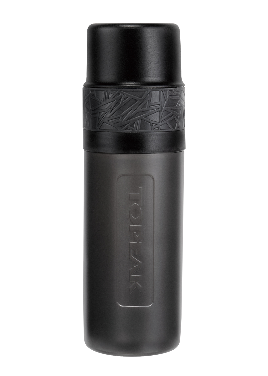 Фляга 0,85 Topeak Escape Pod L, для инструментов, с чехлом, черная фото 