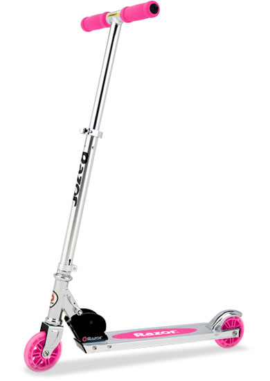 Самокат Razor Scooter A125 Al складаний, механізм GS, pink фото 