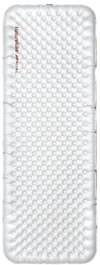 Килимок надувний Naturehike TUYE R5.8 CNK2650WS031, 183x64x9 см, сріблястий фото 
