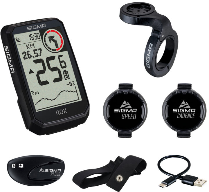 Велокомпьютер Sigma Sport ROX 4.0 Endurance Sensor Set Black фото 