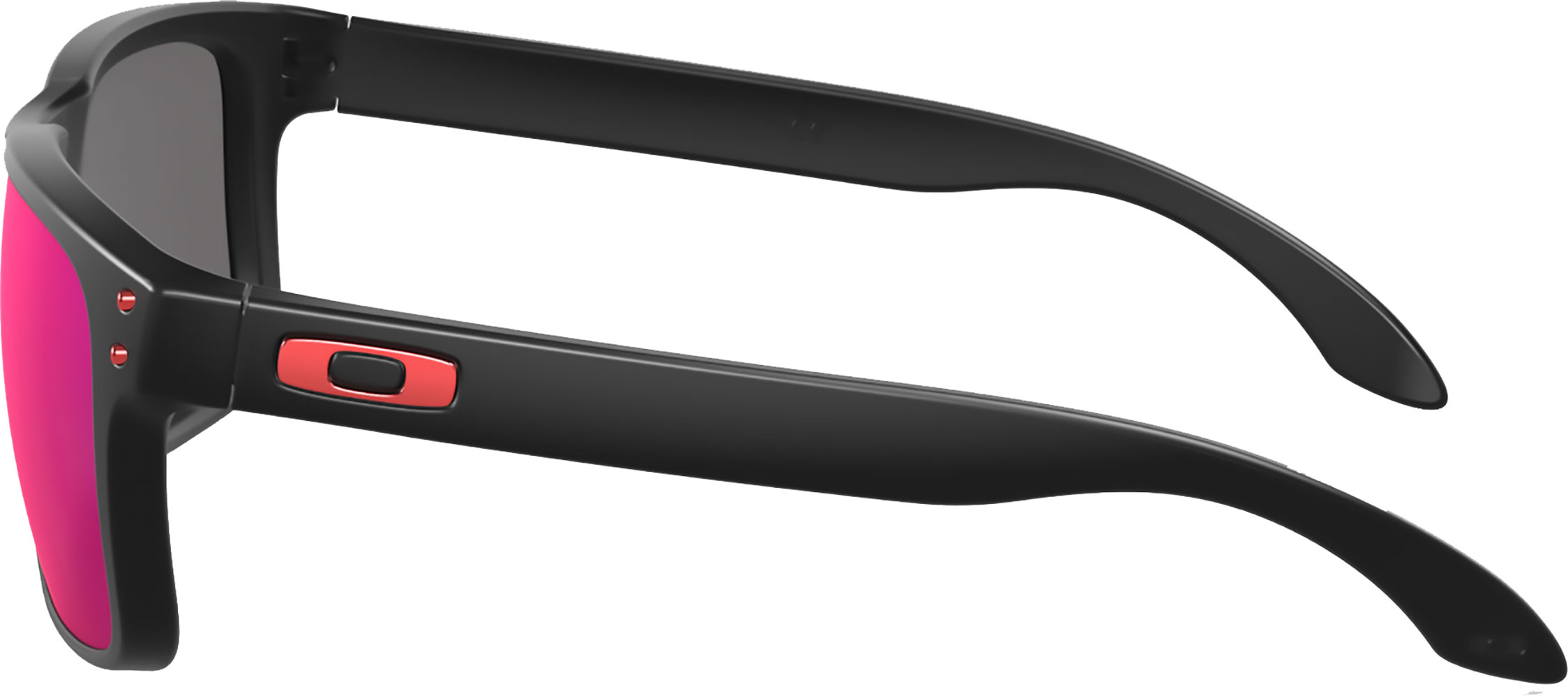 Окуляри Oakley HOLBROOK Matte Black / Positive Red Iridium фото 3