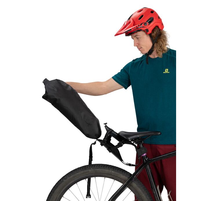 Сумка подседельная компрессионная Osprey ESCAPIST Saddle Bag Black L (9L) фото 10
