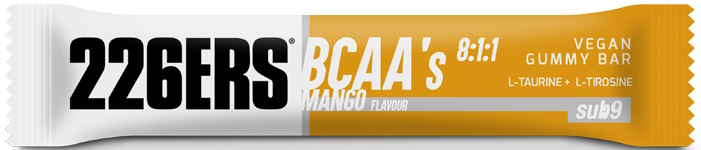 Батончик-желе 226ERS Vegan Gummy Electrolytes BCAA манго 30г фото 