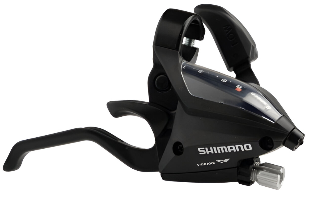 Моноблок прав. Shimano ST-EF500, 8-ск, черный фото 