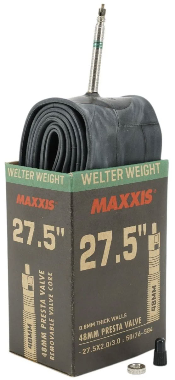 Камера 27.5x2.00/3.00 Maxxis Welter Weight, FV 48 mm, у коробці фото 