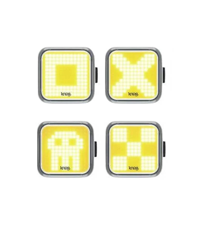 Мигалка передняя Knog Blinder X Front, 200 люмен, 8 режимов, серая фото 8