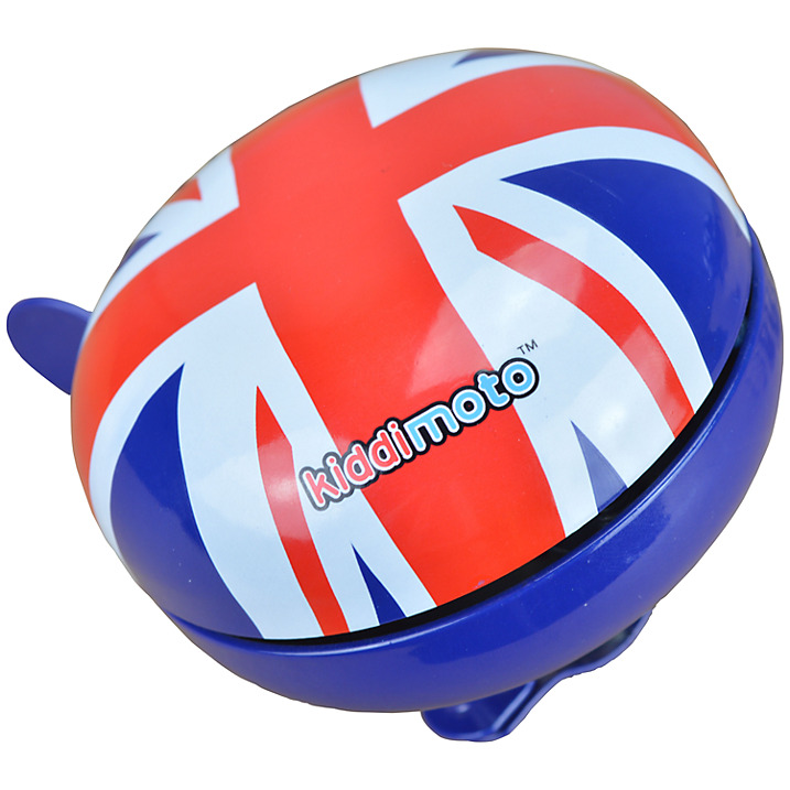 Звонок KiddiMoto британский флаг, большой фото 