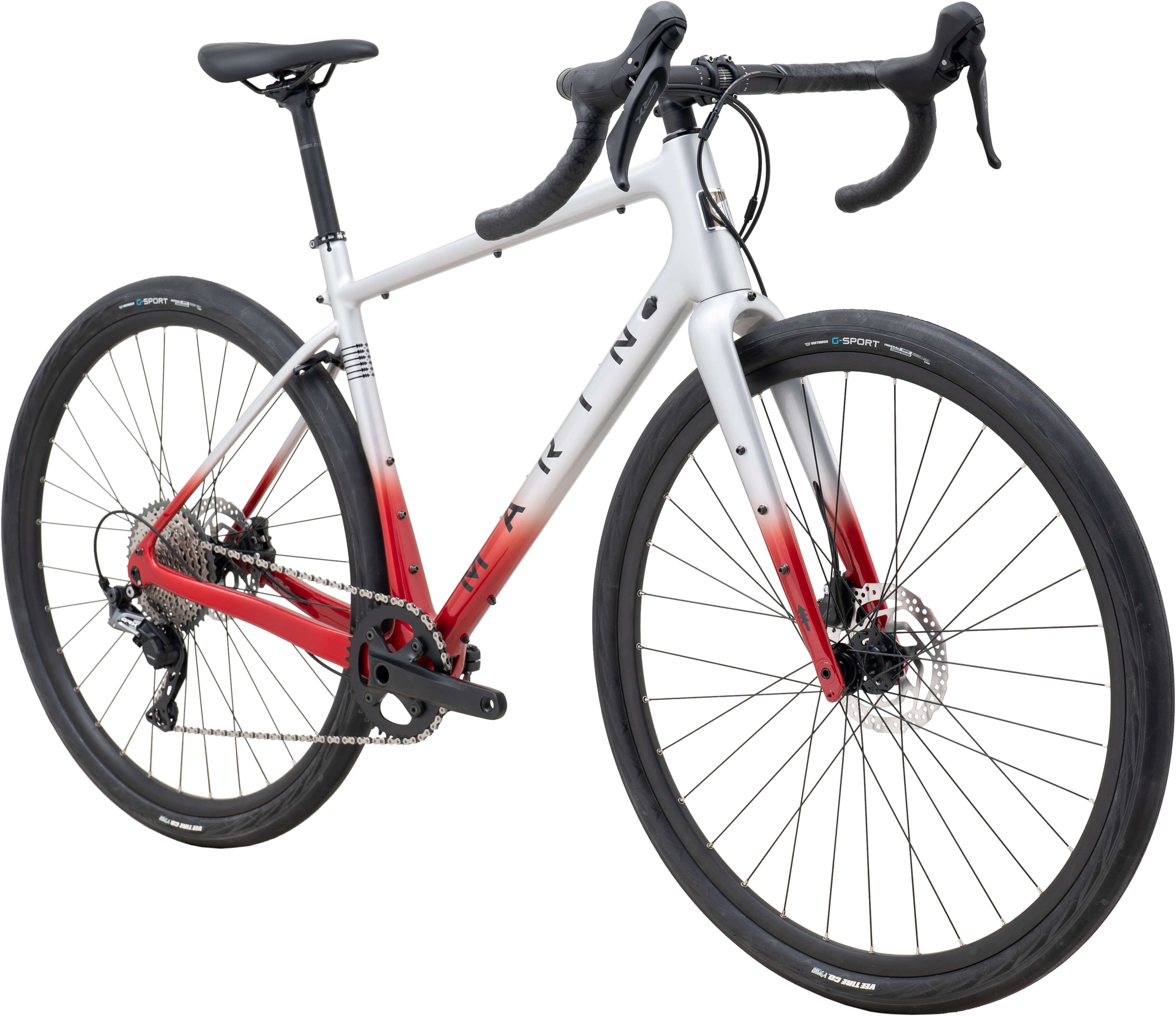 Велосипед 28" Marin Headlands 1 рама - 52см Gloss Chrome/Chrome Red/Black A5 фото 2