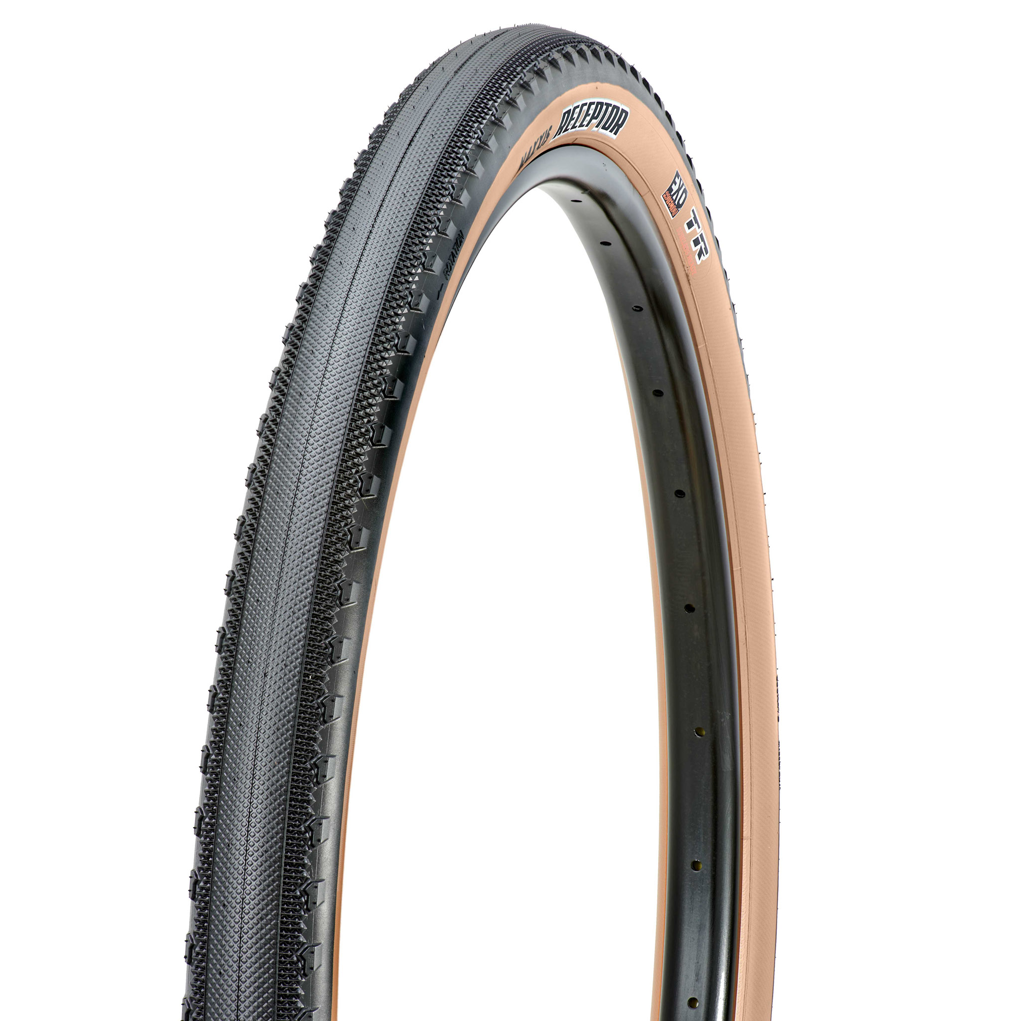 Покришка 700x40C Maxxis RECEPTOR, 120TPI, Foldable, EXO/TR/TANWALL фото 