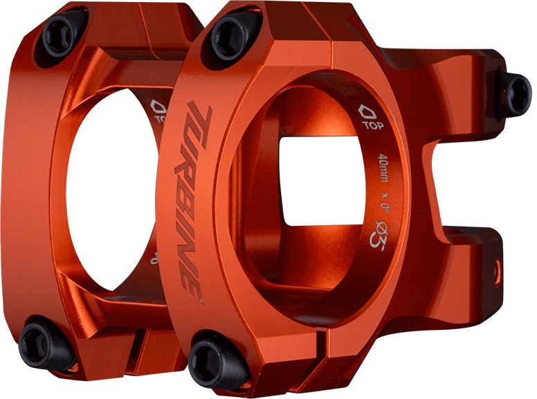 Вынос руля RaceFace TURBINE 2027, 40 мм, Ø35 мм, 0°, Orange фото 