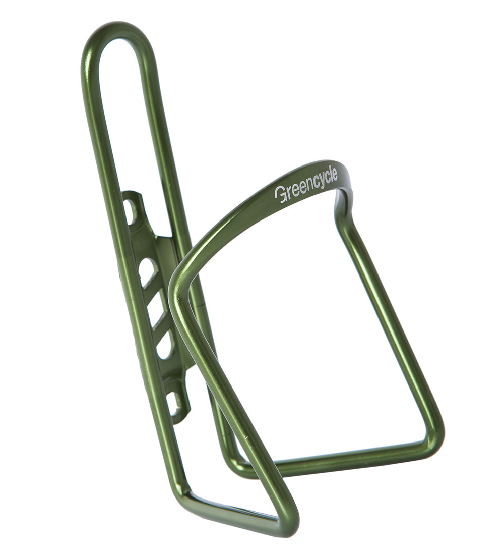 Фляготримач Green Cycle GGE-112 алюмінієвий 500-750ml зелений фото 
