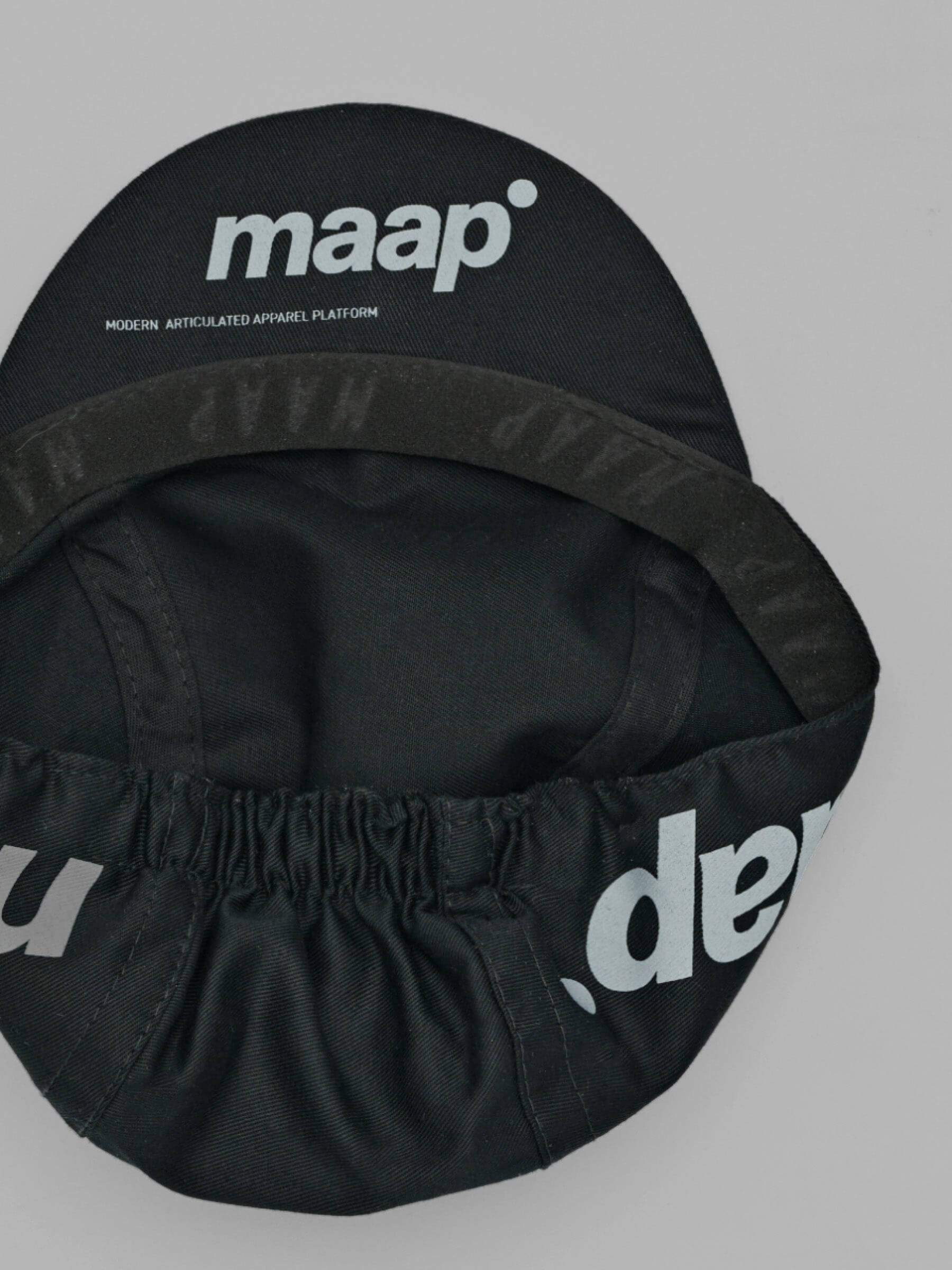 Кепка MAAP Training Cap BLACK/SILVER фото 3