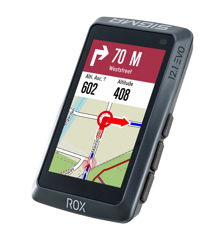 Велокомпьютер Sigma Sport ROX 12.1 EVO Gray фото 3