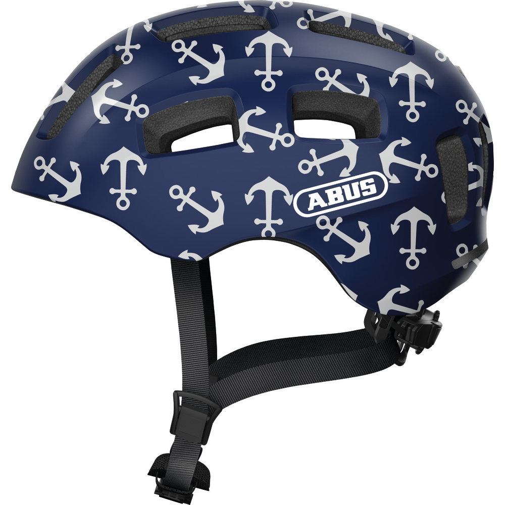 Шлем детский ABUS YOUN-I 2.0, размер M, Blue Anchor, синий фото 