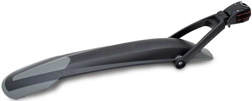 Крыло задн. 26"-27,5" SKS X-Blade II матерчатый хомут на подседел, быстросъем. , черн фото 