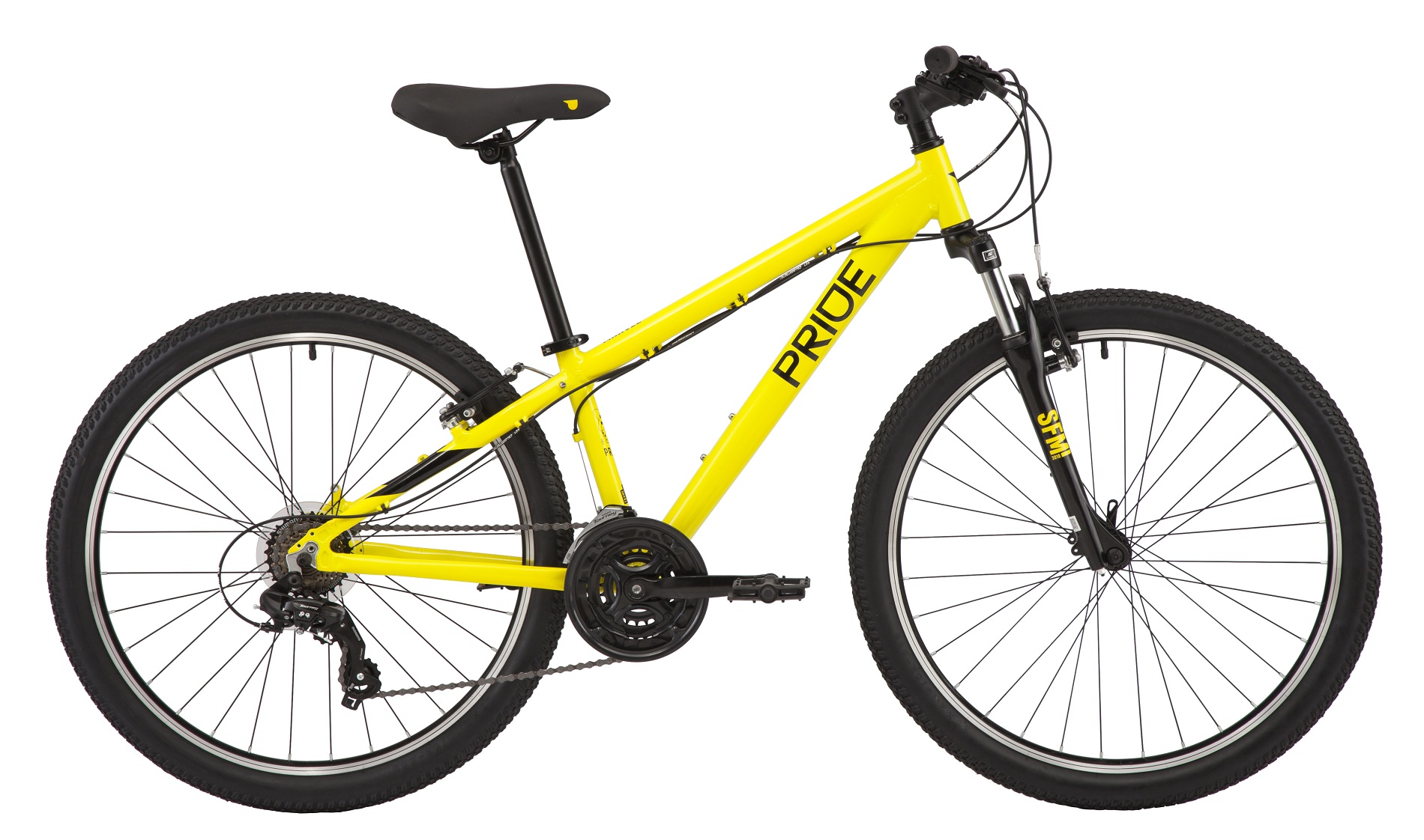 Велосипед 26" Pride MARVEL 6.1 рама - XS 2021 желтый