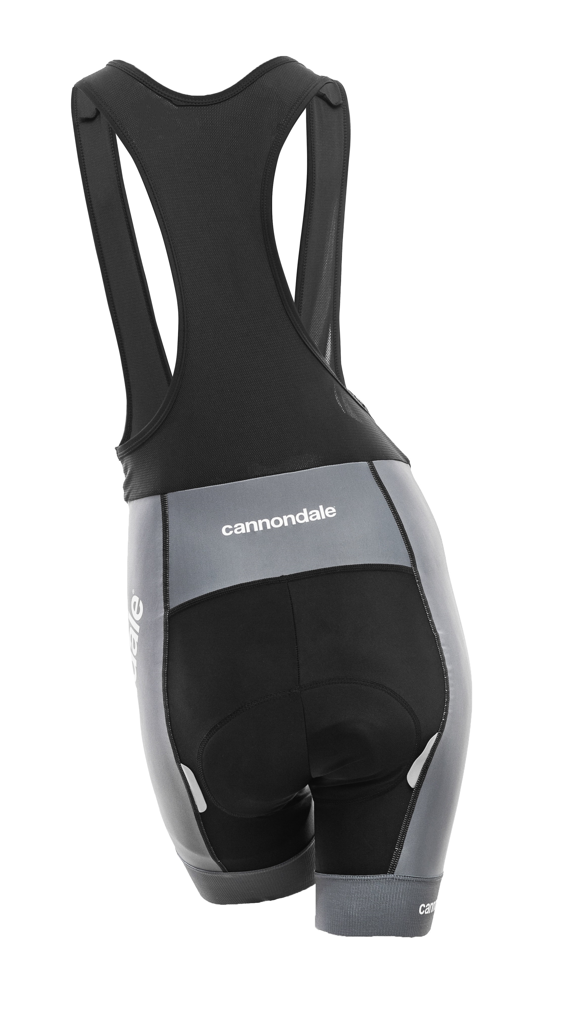Велотруси Cannondale з лямками, лайнер, жіночі, сірі, S фото 3