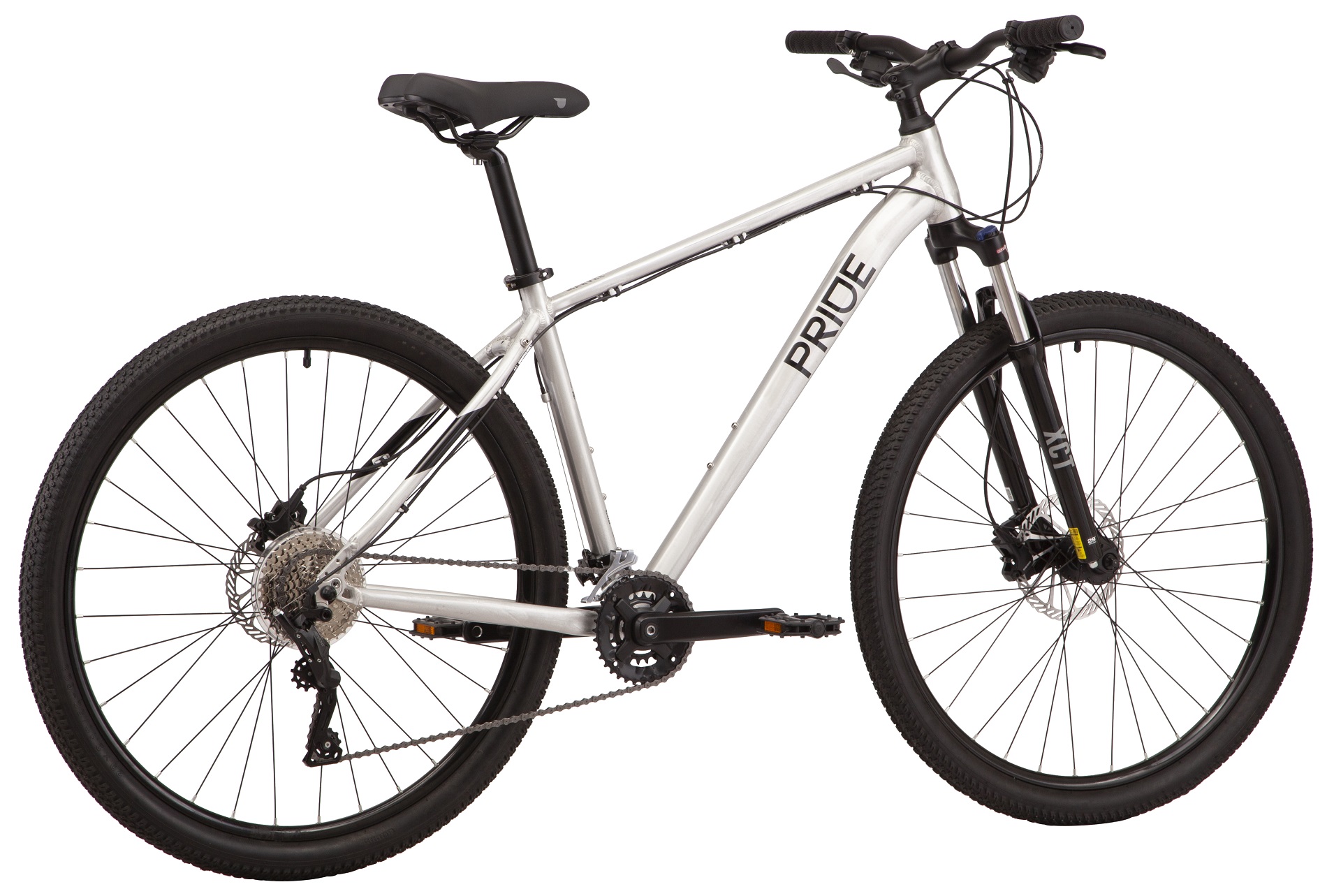 Велосипед 29" Pride MARVEL 9.3 рама - M 2023 серый (тормоза SRAM, задний переключатель и манетка - MICROSHIFT) фото 3