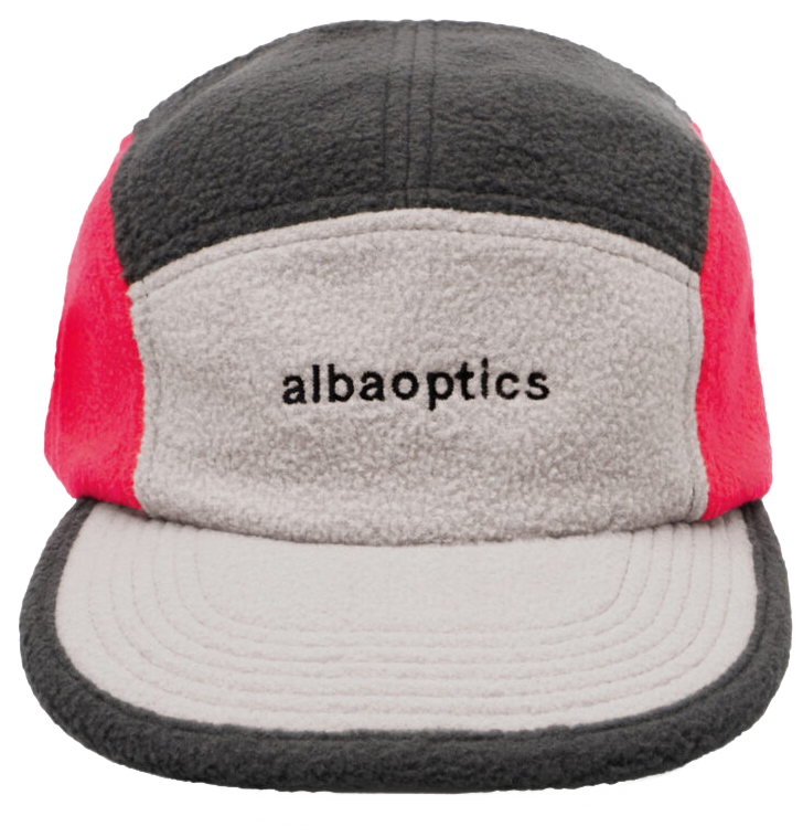 Кепка Albaoptics Fleece Cap Fucsia & Grey фото 
