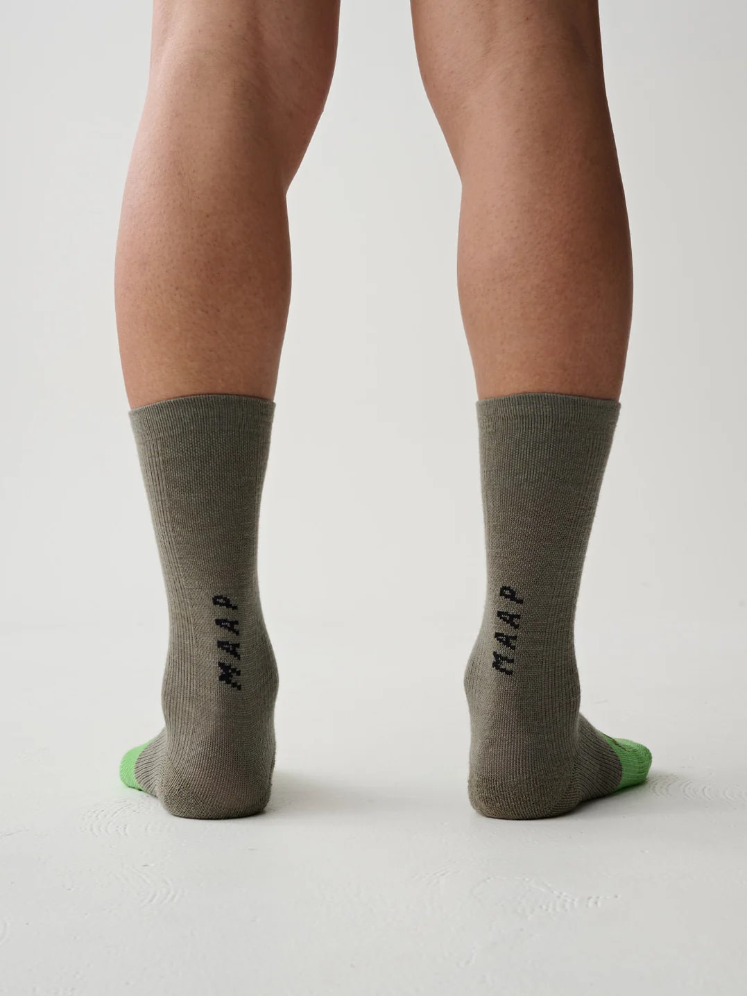 Носки MAAP DIVISION MERINO р 43-45 L/XL fungi/lime drop фото 4