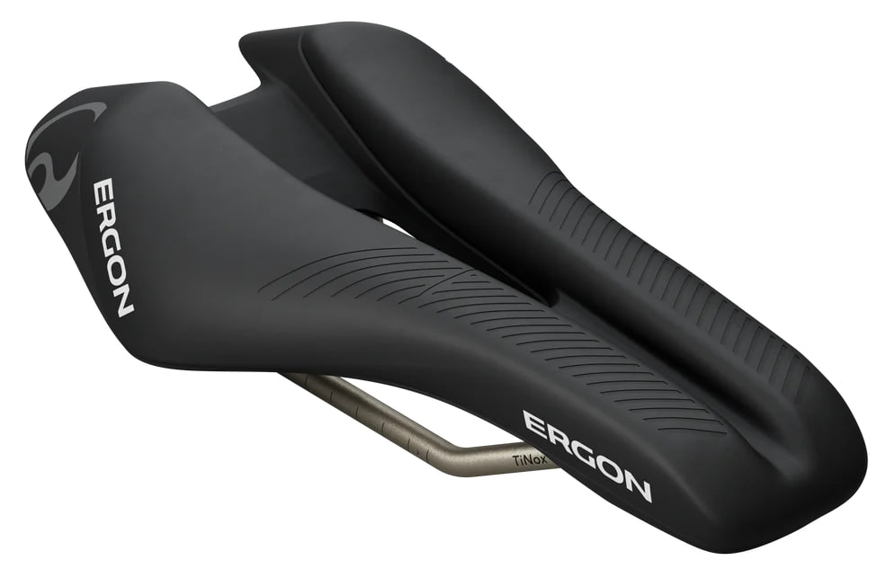 Седло Ergon SR Tri Men Front, 135 мм, черное фото 